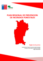 Coquimbo Plan Regional de Prevención de Incendios Forestales