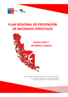 Magallanes Plan Regional de Prevención de Incendios Forestales