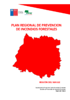 Maule Plan Regional de Prevención de Incendios Forestales